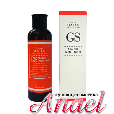 Cos De BAHA Тоник-эксфолиант с кислотами для проблемной кожи Aha Bha Facial Toner (200 мл)