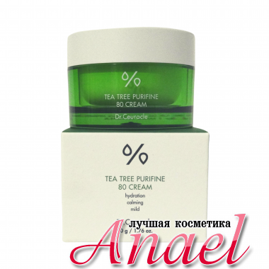 Dr.Ceuracle Крем для проблемной кожи с 80% чайного дерева Tea Tree Purifine 80 Cream (50 гр)