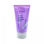 Tiam Ночная маска с муцином улитки и азуленом Snail&Azulene Sleeping Mask (100 мл) 