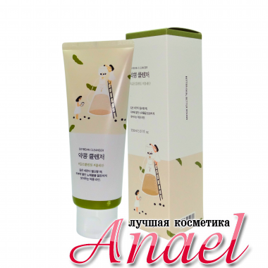 Round Lab Питательная пенка-скраб для умывания с соей Soybean Cleanser (150 мл)
