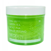 NEOGEN Пилинг-пэды с зеленым чаем Green Tea Moist PHA Gauze Peeling (30 шт)