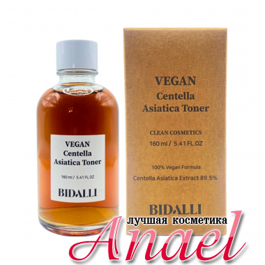 BIDALLI Веганский успокаивающий тоник Centella Asiatica Toner (160 мл)