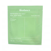 Biodance Успокаивающая гидрогелевая маска с водорослями Refreshing Sea Kelp Real Deep Mask (1х34 гр)