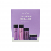 Innisfree Набор антивозрастных миниатюр с экстрактом орхидеи Jeju Orchid Special Kit (4 предмета)																																