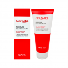 Farm Stay Увлажняющая очищающая пенка с керамидами Ceramide Moisture Cleansing Foam (180 мл) 