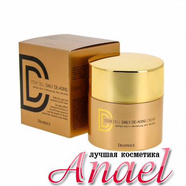 Deoproce Маскирующий ДД-крем с антивозрастным эффектом Stem Cell Daily De-Aging Cream 21 тон (40 гр.)