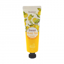 Deoproce Парфюмированный крем для рук с цитроном Sweet Honey Yuja Perfumed Handcream (50 гр)