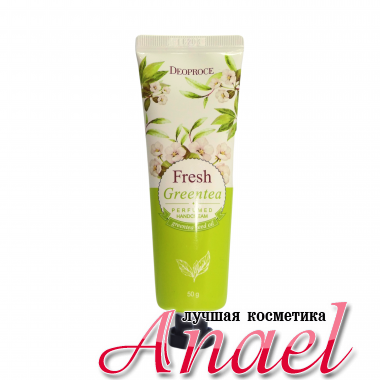 Deoproce Крем для рук Fresh Greentea Perfumed Handcream (50 гр)