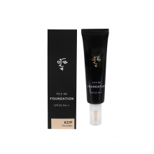 Ottie Антивозрастная осветляющая тональная основа под макияж Pick Me Foundation SPF25PA++ #21P Porcelain (30ml) 