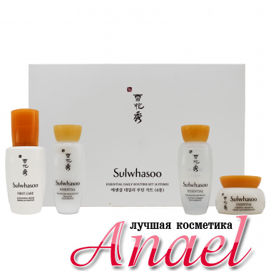 Sulwhasoo Набор увлажняющих миниатюр DailyEssential Routine Kit (4 предмета)																