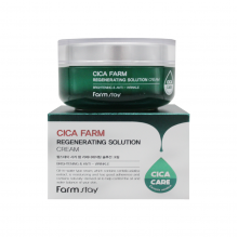 Farm Stay Восстанавливающий крем для лица с центеллой азиатской Cica Farm Regenerating Solution Cream (50 мл)