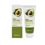 Farm Stay Пилинг гель для лица с экстрактом авокадо Real Avocado Deep Peeling Gel (100 мл)