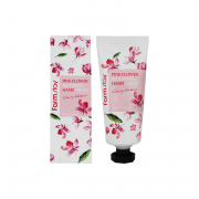 Farm Stay Крем для рук с сакурой Pink Flower Blooming Hand Cream Cherry Blossom (100 мл)