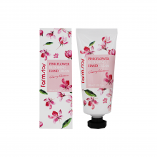 Farm Stay Крем для рук с сакурой Pink Flower Blooming Hand Cream Cherry Blossom (100 мл)