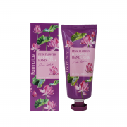 Farm Stay Крем для рук с экстрактом лепестков розового лотоса Pink Flower Blooming Hand Cream Pink Lotus (100 мл)