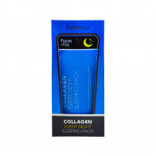 Farm Stay Ночная маска с гидролизованным коллагеном Collagen Every Night Sleeping Pack (120 мл)