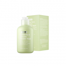 By Wishtrend Энзимная пудра с зелёным чаем Green Tea & Enzyme Powder Wash (70 мл)