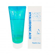 Farm Stay Мягкая гель-пенка с гиалуроновой кислотой Hyaluronic Acid AHA BHA PHA Most & Mild Gel Foam (200 мл) 