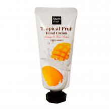 Farm Stay Крем для рук с манго и маслом ши Tropical Fruit Mango & Shea Butter Hand Cream (50 мл)  