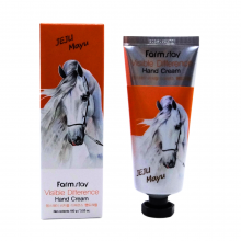 Farm Stay Крем для рук с лошадиным маслом Visible Difference Hand Cream Jeju Mayu (100 мл)