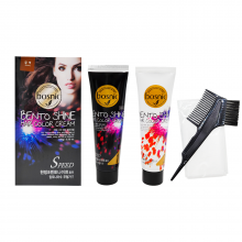 Bosnic Набор безаммиачной крем-маски для волос «Натурально-коричневая» Bento Shine Hair Color Cream (2 предмета) 