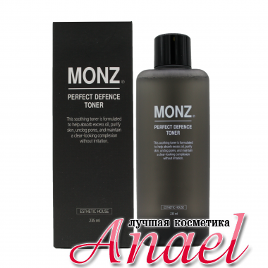 Esthetic House Мужской тонер для лица MONZ Perfect Defence Toner (235 мл)