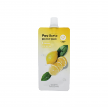 Missha Ночная маска для лица с экстрактом лимона Pure Source Pocket Pack Lemon (10 мл)