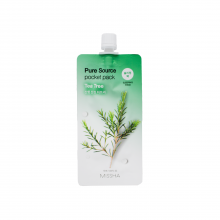 Missha Ночная маска для лица с экстрактом чайного дерева Pure Source Pocket Tea Tree (10 мл)