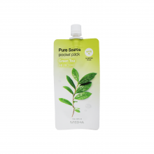  Missha Ночная маска для лица с экстрактом зеленого чая Pure Source Pocket Pack Green Tea (10 мл)