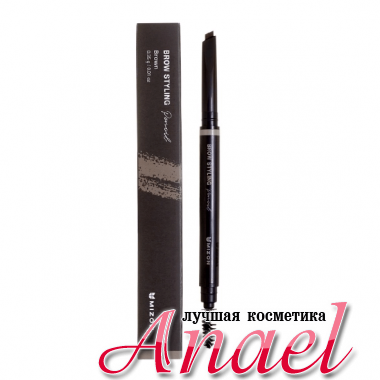 Mizon Стойкий треугольный автокарандаш для бровей (коричневый) Brow Styling Pencil (0.35 гр)