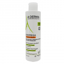 A-Derma Успокаивающий очищающий гель Экзомега с экстрактом овса реальба Exomega Emollient Foaming Gel (200 мл)