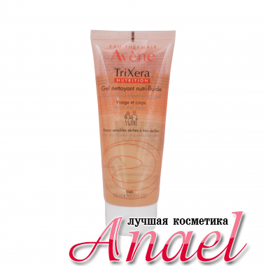 Avene Очищающий гель Трикзера TriXera Nutrition Nettoyant Nutri-Fluide (100 мл) 