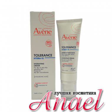 Avene Увлажняющий крем для очень сухой и чувствительной кожи Tolerance Hydra-10 (40 мл) 