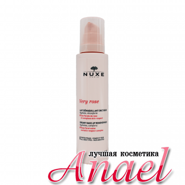 Nuxe Очищающее молочко с лепестками роз Very Rose Creamy Make-Up Remover Milk (200 мл)