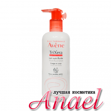 Avene Питательный лосьон Трикзера для чувствительной и сухой кожи Trixera Nutrition Nutri-fluid lotion (400 мл) 