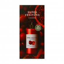 Wonder Bath Осветляющая детокс пенка для умывания Super Vegitoks Cleanser Red (300 мл)