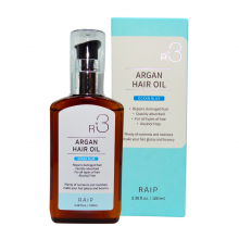 RAIP Аргановое масло для волос (Голубой океан) R3 Argan Hair Oil Ocean Blue (100 мл)