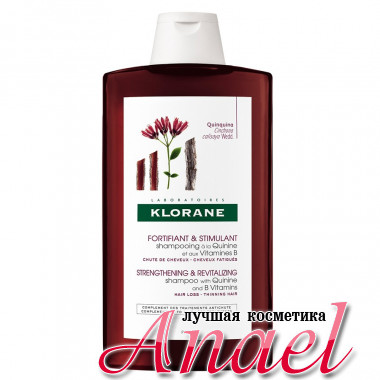 Klorane Шампунь с хинином и витаминами группы B против выпадения волос Shampoo With Quinine And Organic Edelweiss (400 мл)