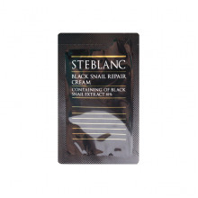 Steblanc Пробник восстанавливающего крема с муцином черной улитки для лица Black Snail Repair Cream