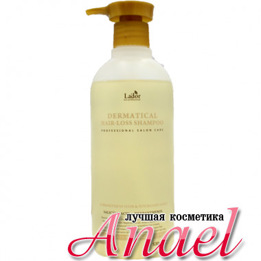 La'dor Бессульфатный шампунь от выпадения волос Professional Salon Care Dermatical Hair Loss Shampoo (530 мл)