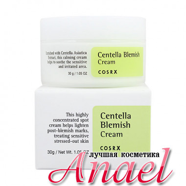 COSRX Успокаивающий крем с экстрактом центеллы для проблемной кожи Centella Blemish Cream (30 гр)  