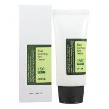 COSRX Успокаивающий солнцезащитный крем с алоэ Aloe Soothing Sun Cream SPF50+ PA+++ (50 мл)