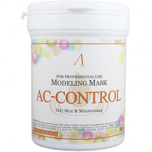 Anskin Альгинатная маска против акне Modeling Mask AC Control Trouble Skin & Oily Skin (240 гр)