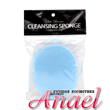 Anskin Профессиональный очищающий спонж-губка Bella Accessori Cleansing Sponge (1 шт)