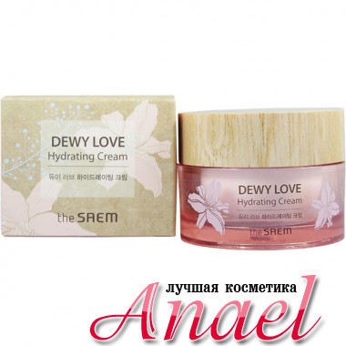 The Saem Увлажняющий крем  «Желанная роса» с комплексом цветочных экстрактов Dewy Love Hydrating Cream (50 мл)