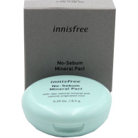 Innisfree Компактная минеральная матирующая пудра No-Sebum Mineral Pact (8,5 гр)