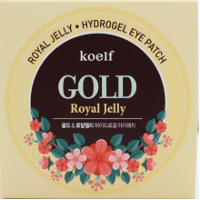 Petitfee Гидрогелевые патчи с королевским желе пчел для кожи вокруг глаз Koelf Gold Royal Jelly Hydro Gel Eye Patch (60 шт.)
