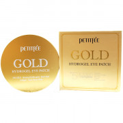 Petitfee Увлажняющие гидрогелевые патчи с коллоидным золотом для контура глаз Gold Hydrogel Eye Patch +5 Golden Complex (60 шт)