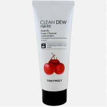 Tonymoly Пенка для умывания с экстрактом ацеролы «Чистая роса» Clean Dew Acerola Cleanser Foam (180 мл)