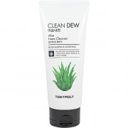 Tonymoly Пенка для умывания с экстрактом алоэ «Чистая роса» Clean Dew Aloe Foam Cleanser (180 мл)